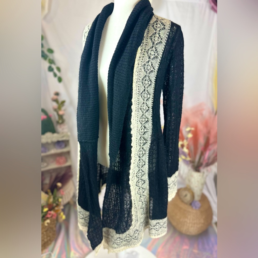 Anthropologie / Guinevere - Long Knit Cardigan. Size Small